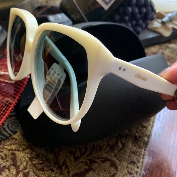 Authentic CELINE 63 oversized Acetate sunglasses - Picture 4 of 15